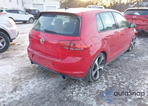 2015 Volkswagen Golf Gti 2.0T Se 4-Door from USA, damaged, VIN 3VW4T7AU5FM009640